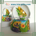 Poly resin Lizard Souvenir water globe